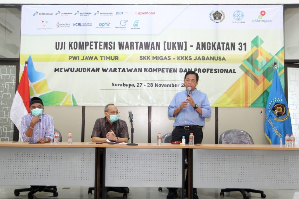 SKK Migas Dukung PWI Jatim Tingkatkan Profesionalisme Wartawan